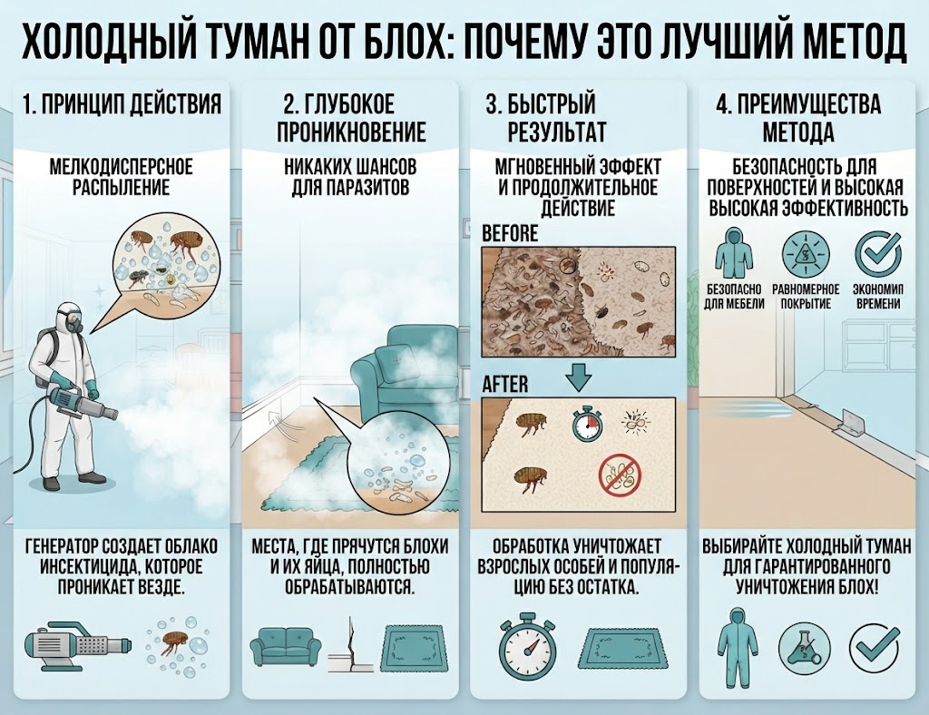 Обработка от блох