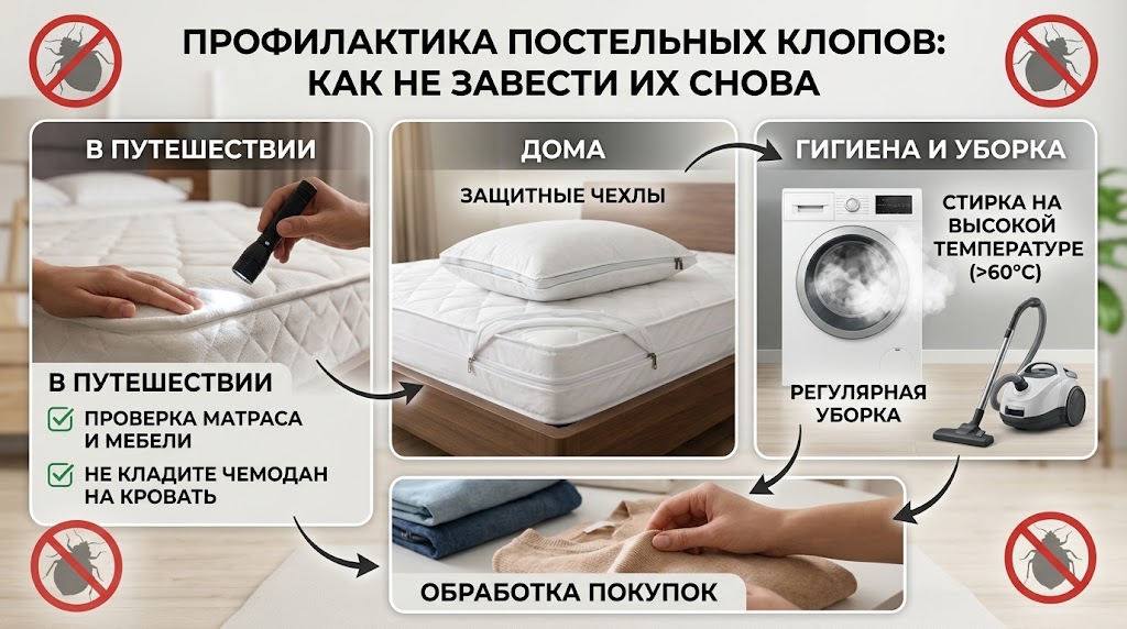 Профилактика клопов