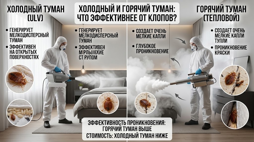 Обработка от клопов