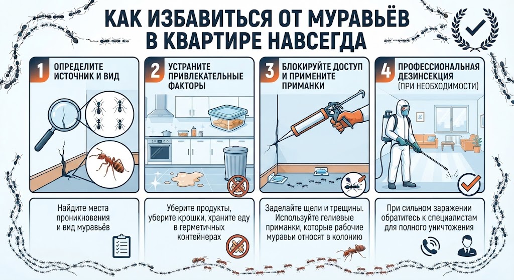 Муравьи в квартире