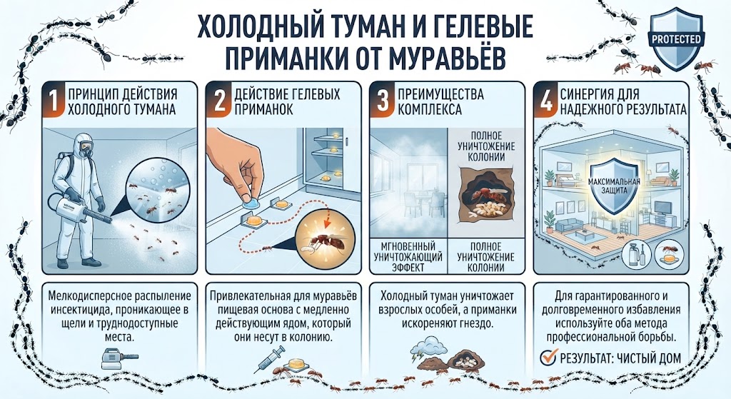 Обработка от муравьёв