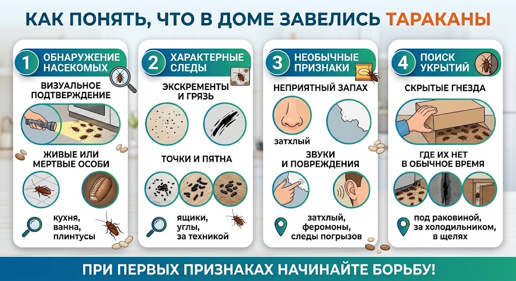 Тараканы на кухне